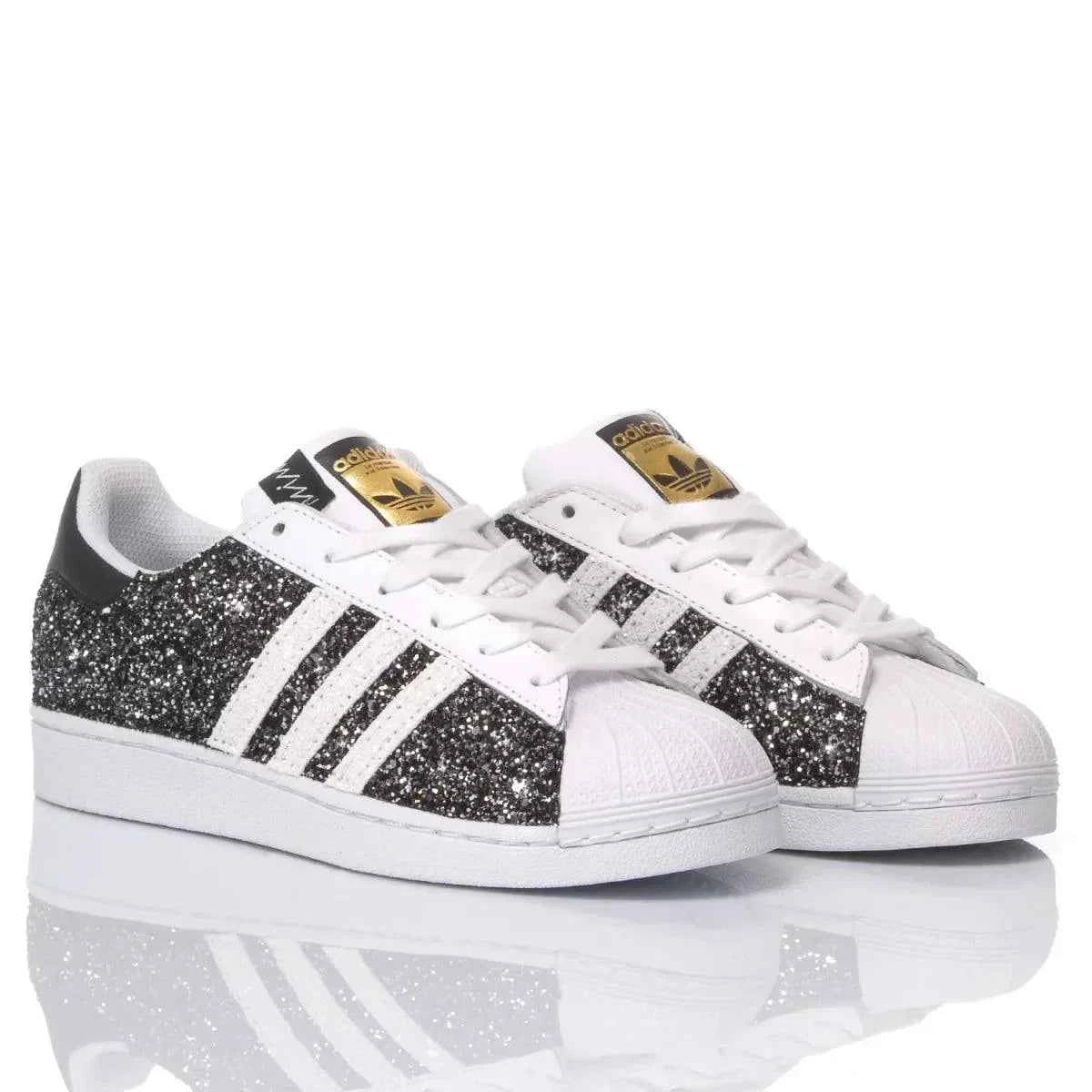Adidas Superstar Glitter Black - Scarparte